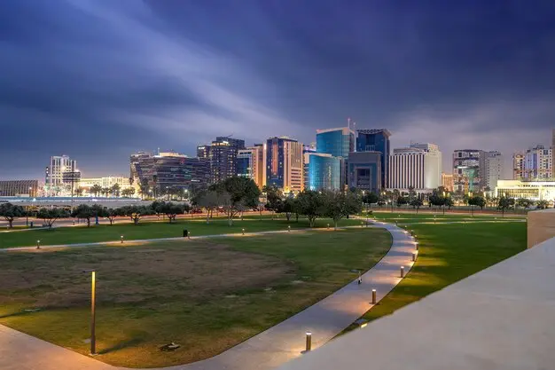 حديقة الملك عبدالله بالرياض