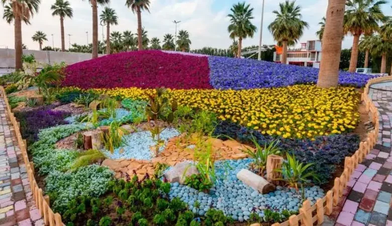 حديقة الزهور بالرياض