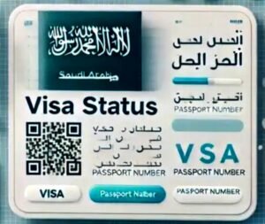 فيزا الي السعودية