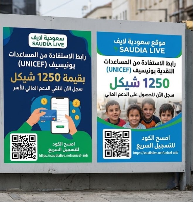 رابط الاستفادة من المساعدات النقدية 1250 شيكل