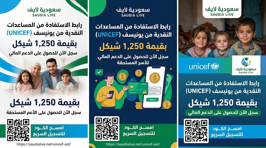 رابط الاستفادة من المساعدات النقدية 1250 شيكل